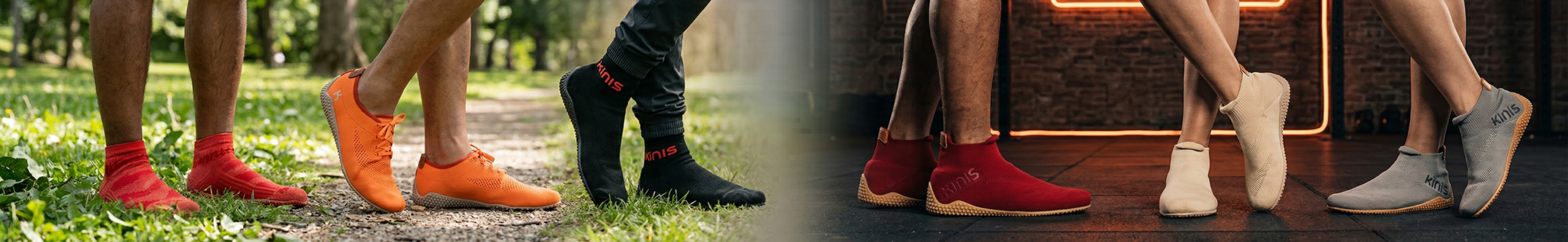 Kinis barefoot shoes lifestyle